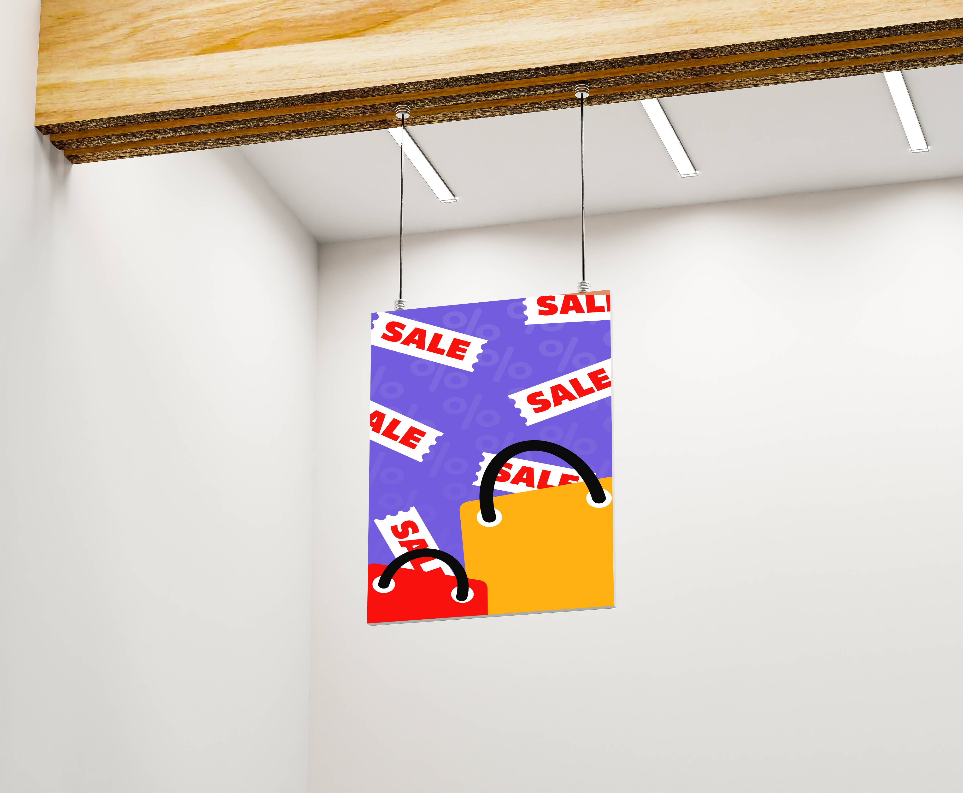 Plafondhanger winkel